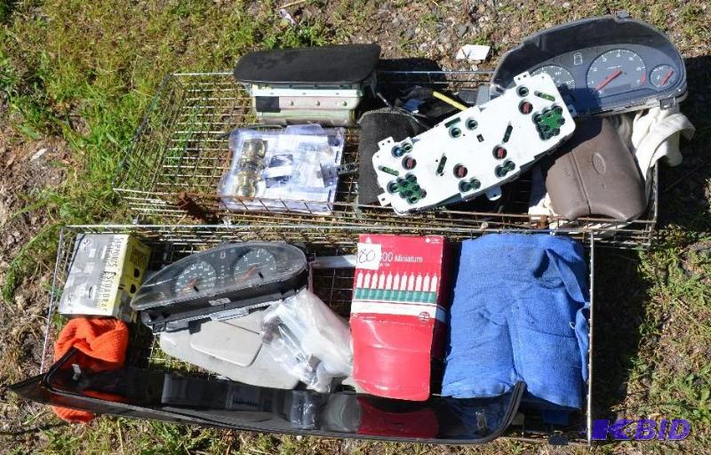 lot 80 image: lot of misc. car parts some for Subaru and fo...