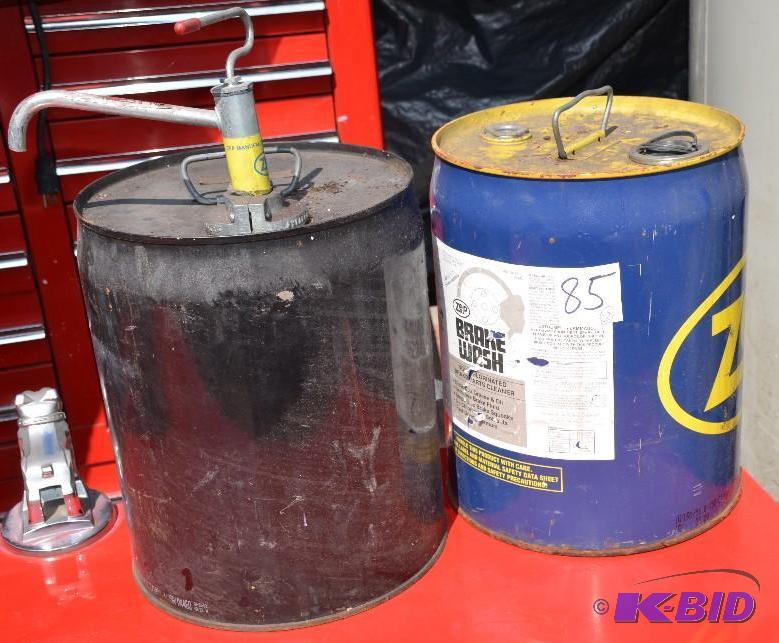 lot 85 image: Two 5 gallon cans...