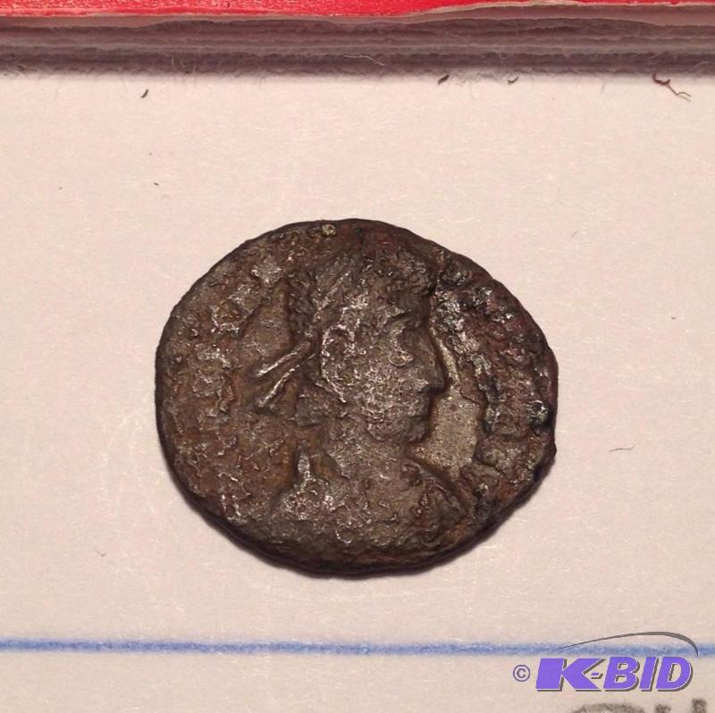 Ancient Roman Coin  (Spearing the Enemy) 1500 Years Old