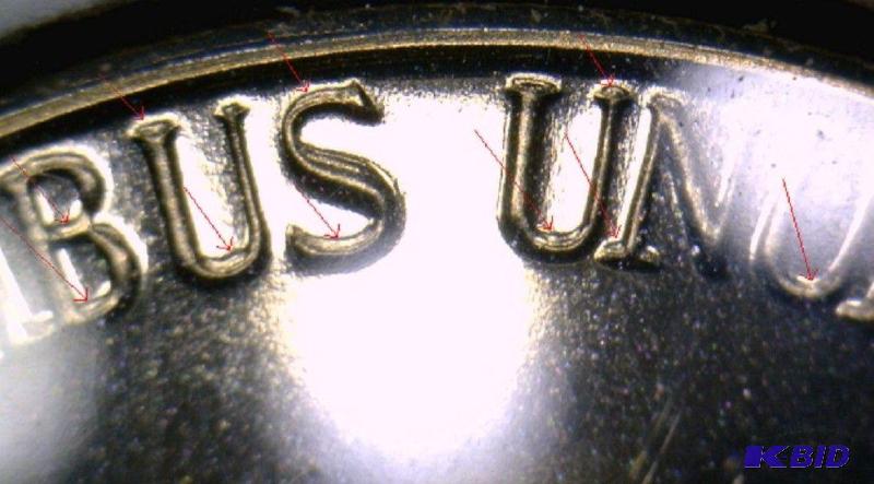 1964 Jefferson Proof  Doubled Die Reverse  Gem Proof