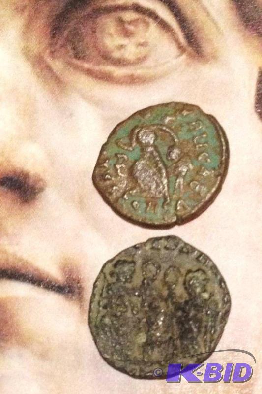 Lot of 2 Ancient Roman Coins 1500 years Old