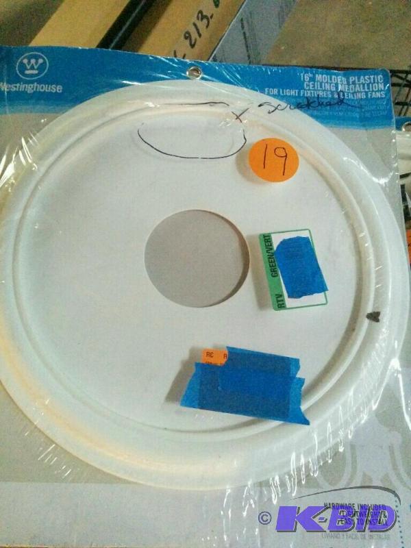 16 inch Molded Plastic Ceiling Medallion