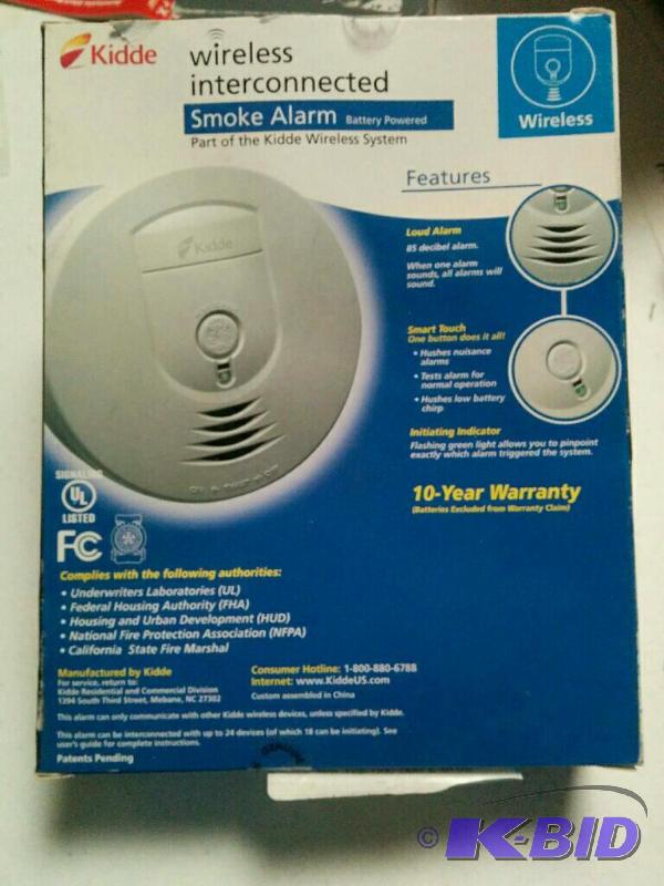 5 Wireless Interconnected Smoke Alarms