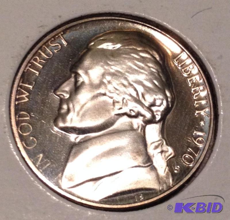 1970-S Jefferson Nickel PR69 Ultra Cameo