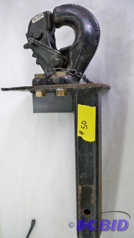 20 ton hitch on 2 receiver