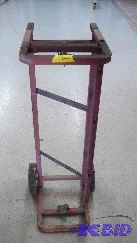 Stand for car cover sheathing