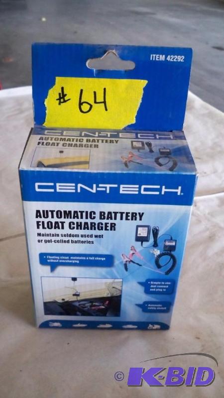 Battery float charger