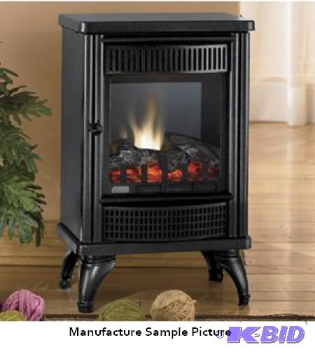 Black Electric Fireplace - Reminder of days g...