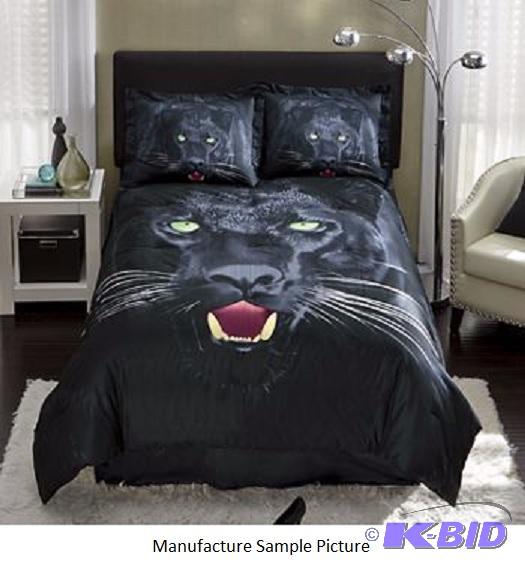 Savage Panther Comforter Set - Queen -&nbspA...