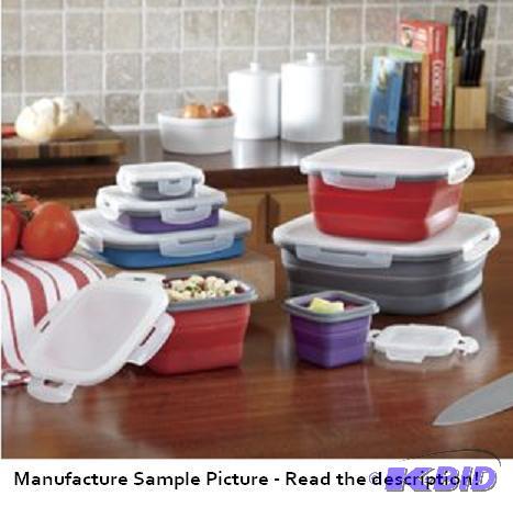 13 Piece Collapsible Food Storage Set -&nbsp...