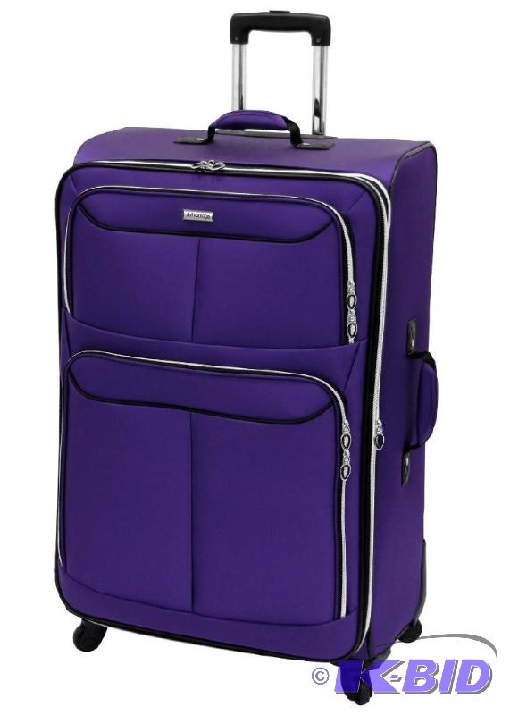 3 Piece Luggage Set - Purple - by Riverstone ...