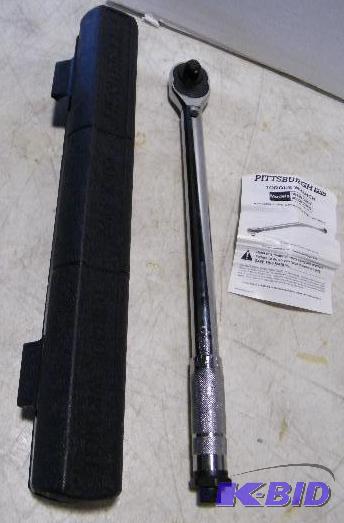 Pittsburgh Click Type Torque Wrench - Model 0...