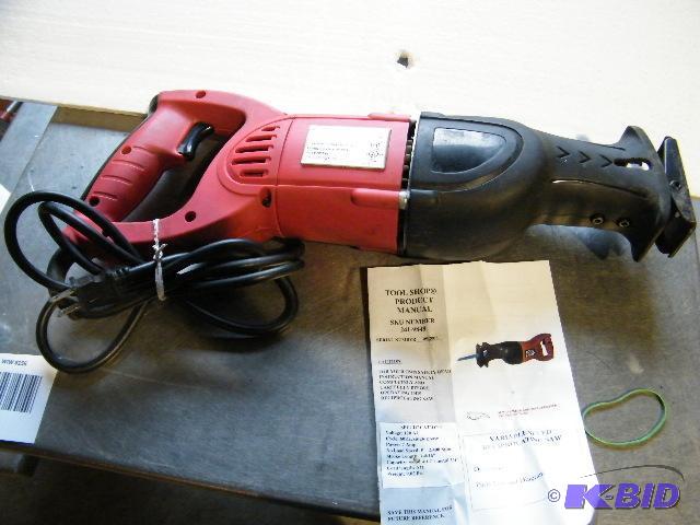 Tool Shop Reciprocating Saw Model 241 9848 Win It