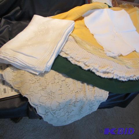 lot 24 image: Fancy Tablecloths
