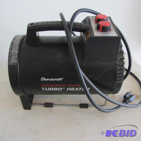 lot 66 image: Duracraft Turbo Heater