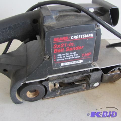 lot 68 image: Craftsman Belt Sander