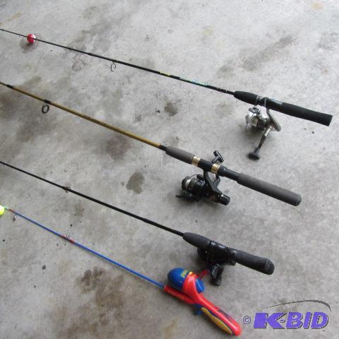 lot 84 image: Fishing Poles & Reels