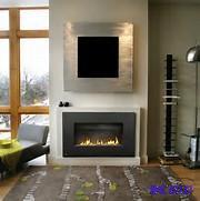 wall hanging fireplace