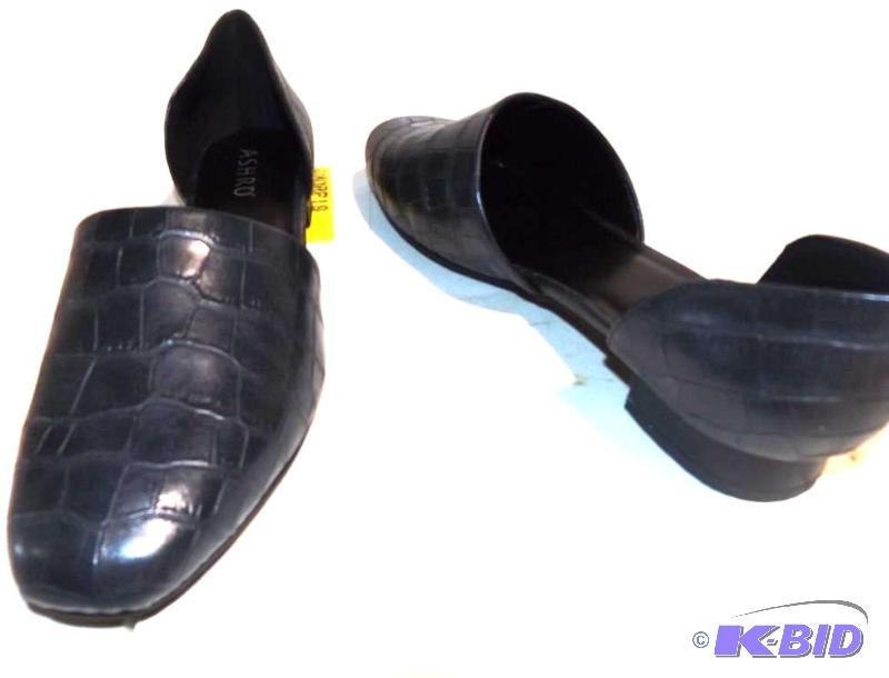 Ashro black julius croc shoe