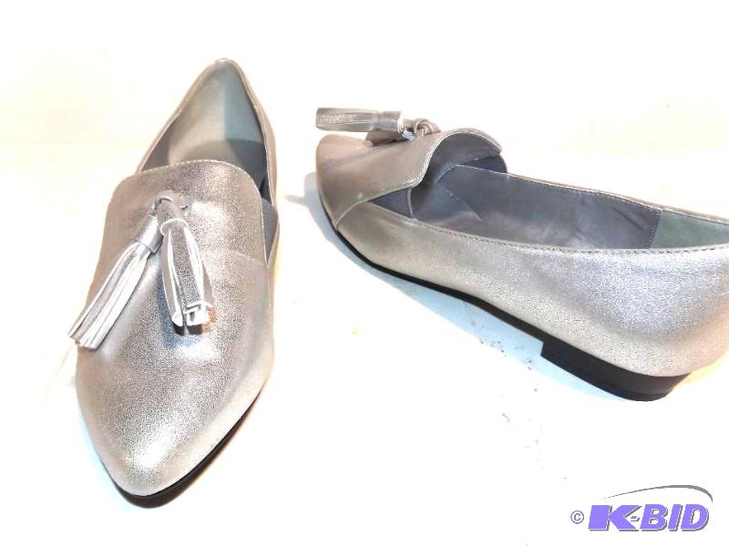 Ashro silver belo loafer
