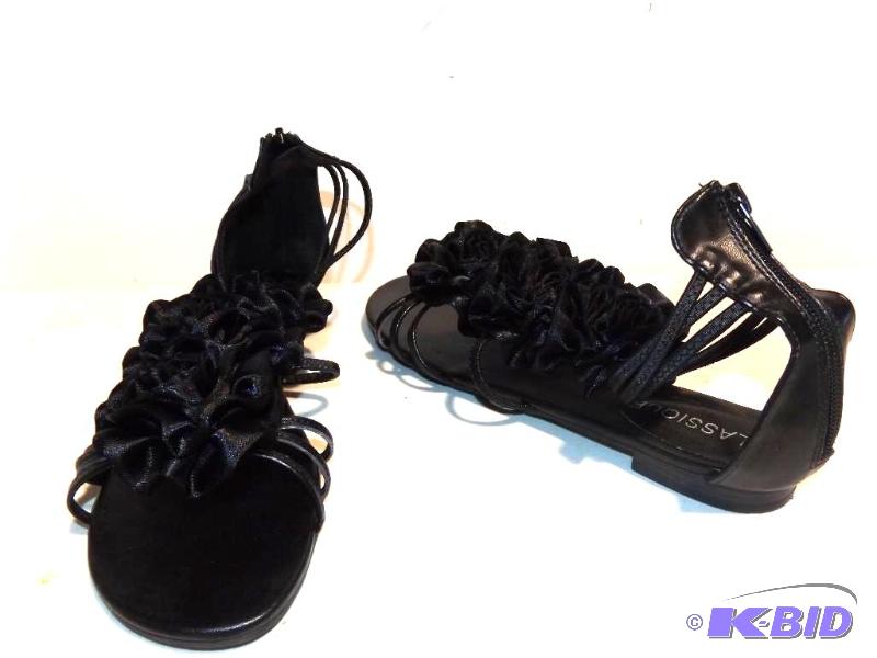 Classique black sandals