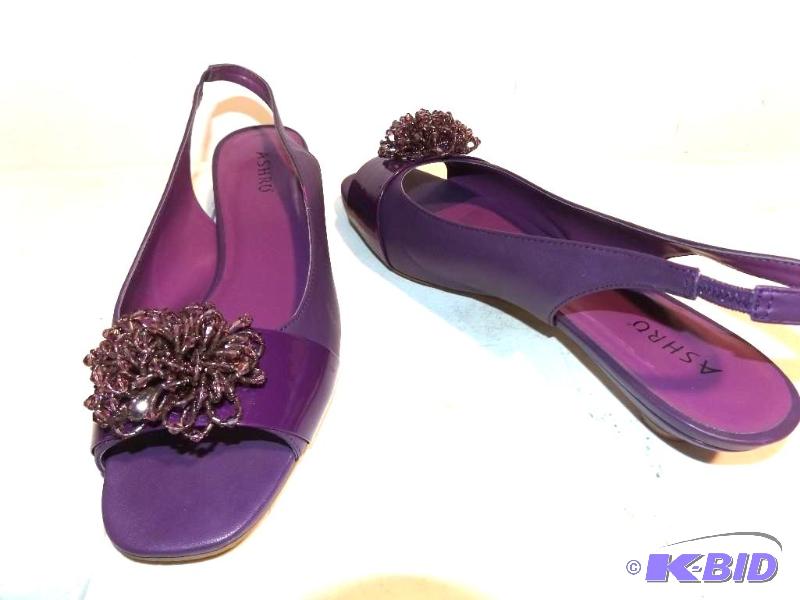 Ashro delaware purple sandals