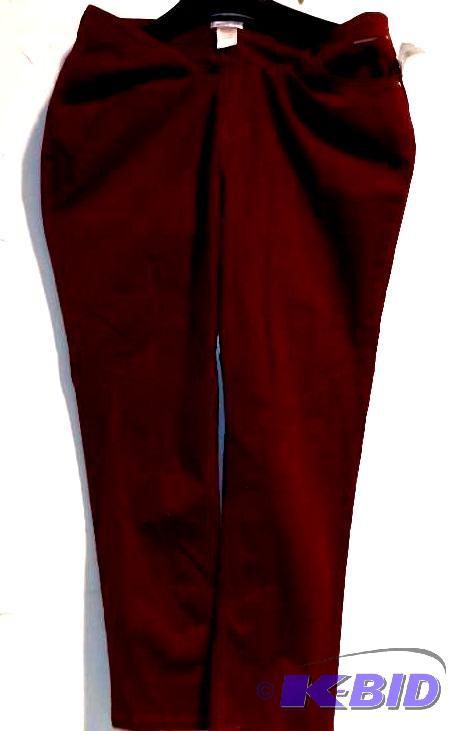 Monroe and Main red skinny jeans