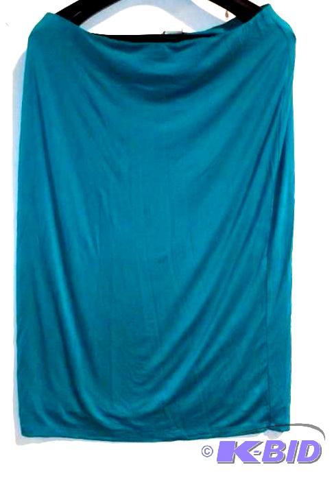 Monroe and Main teal skirt