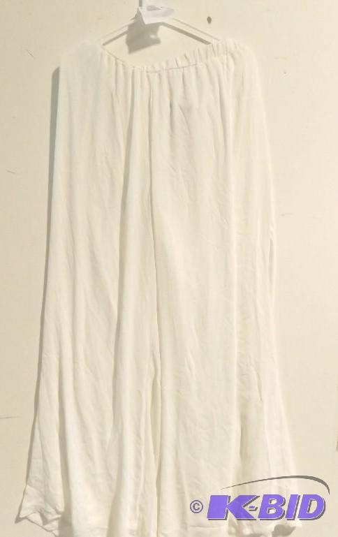 Ashro white flow pants