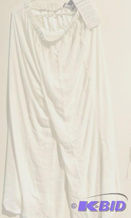 Ashro white flow flow pants