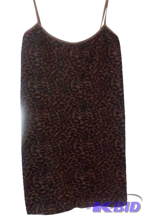 Monroe and Main brown and black leopard tank
