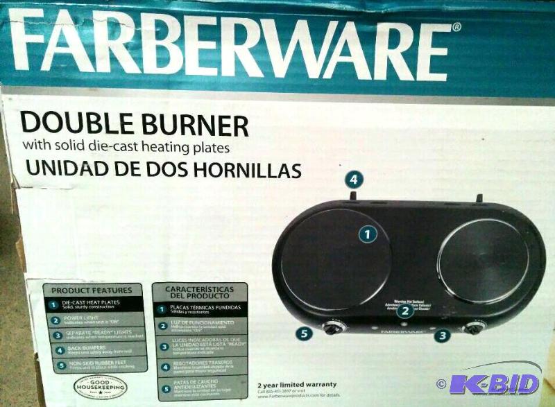 Farberware Double Burner