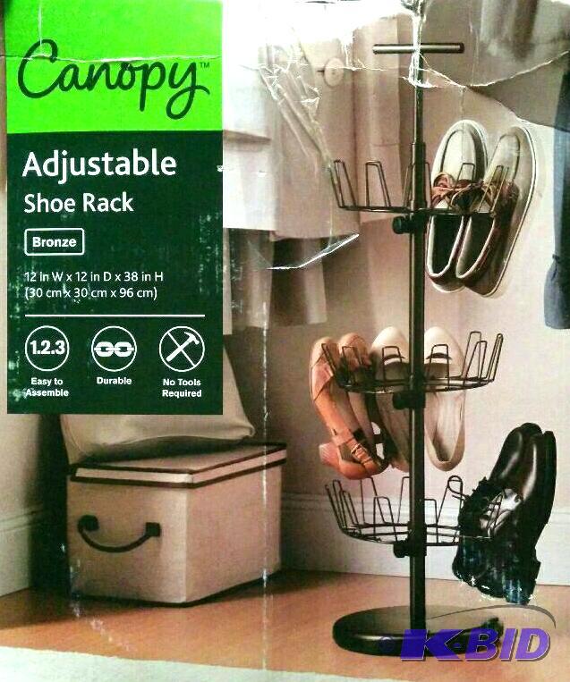 Canopy Adjustable Shoe Rack