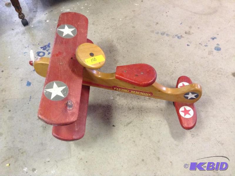 lot 100 image: Child Riding Toy