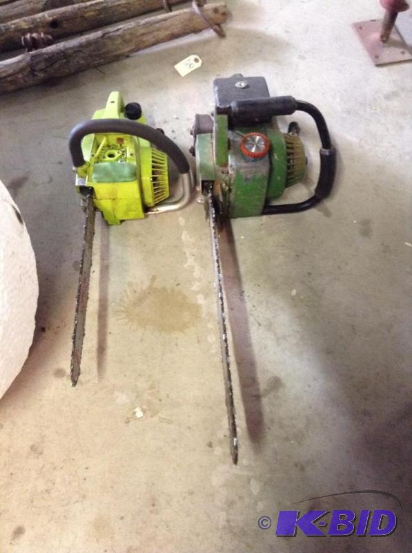 lot 118 image: A Couple of Chainsaws