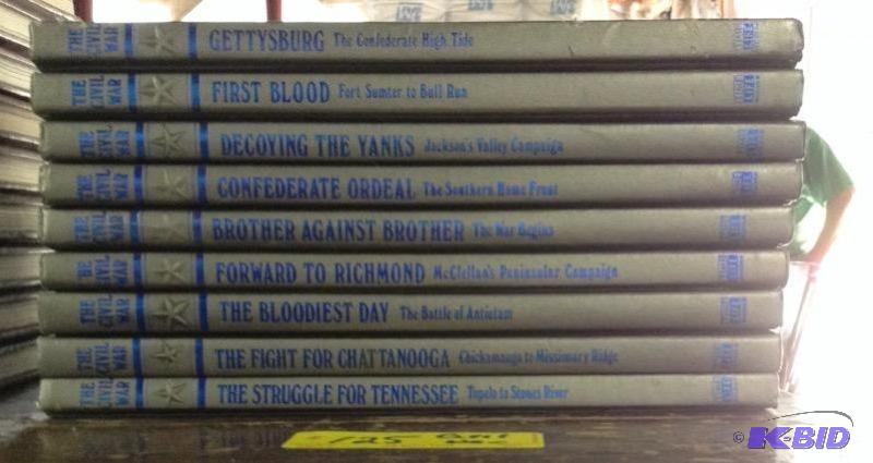 lot 124A image: The Civil War Book Series by Time Life