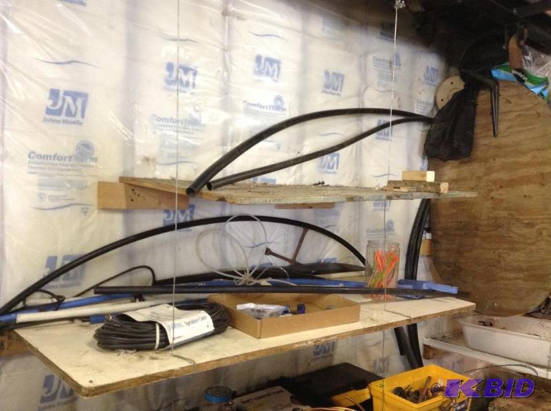 lot 153 image: Plastic Tubing and Sprinkler Cable