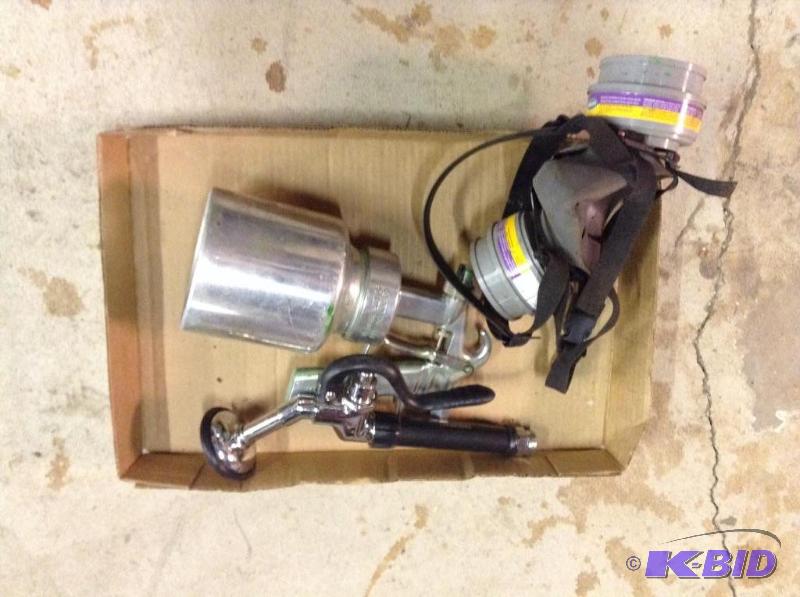 lot 166 image: Campbell Hausfeld Paint Sprayer and more