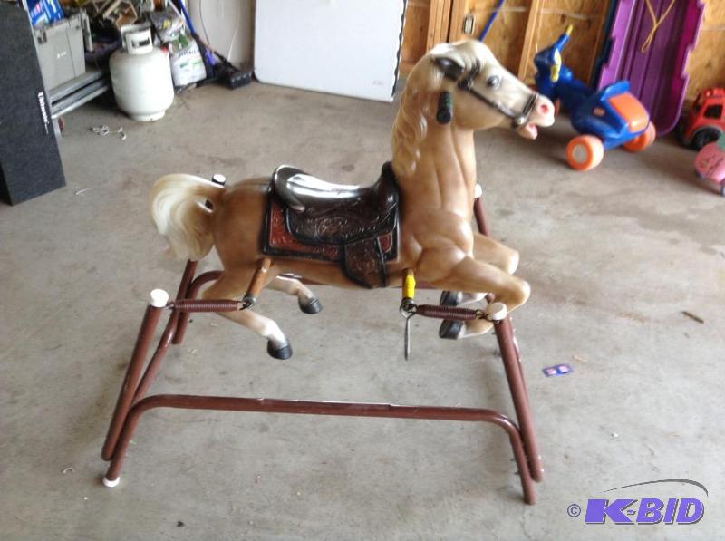 lot 189 image: Vintage Riding Horse