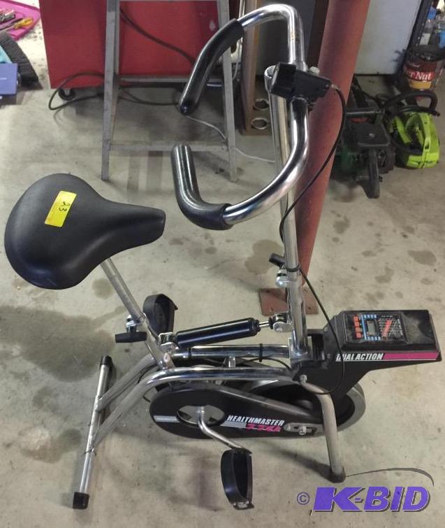 lot 23 image: Heathmaster 770 Dual Action Stationary Bike