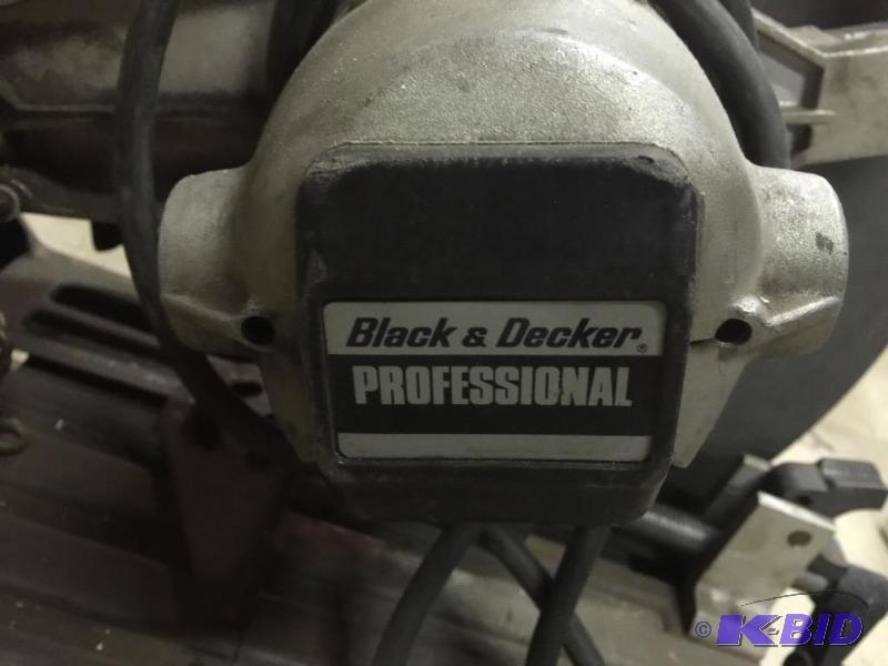 lot 29 image: Black & Decker Professional Chop Saw