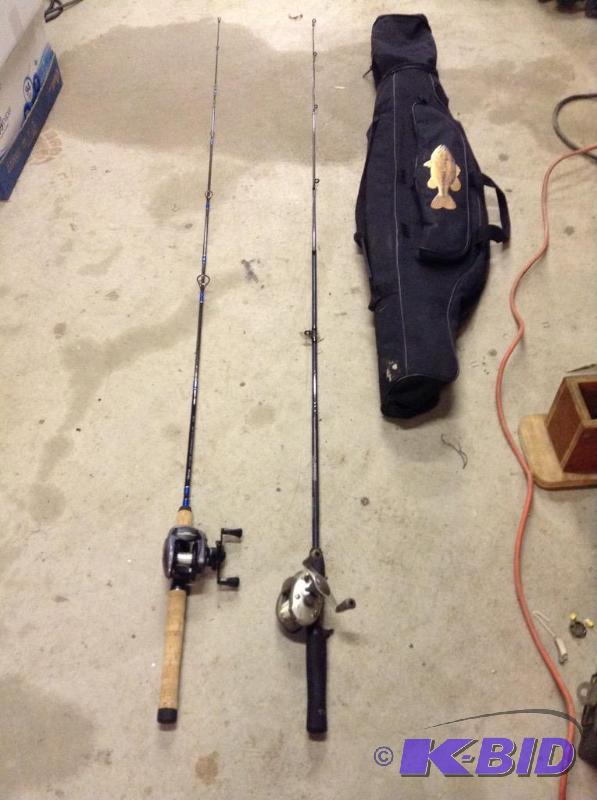 lot 58 image: Rod & Reel Fishing Package
