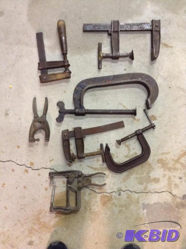 lot 62 image: C Clamps & More