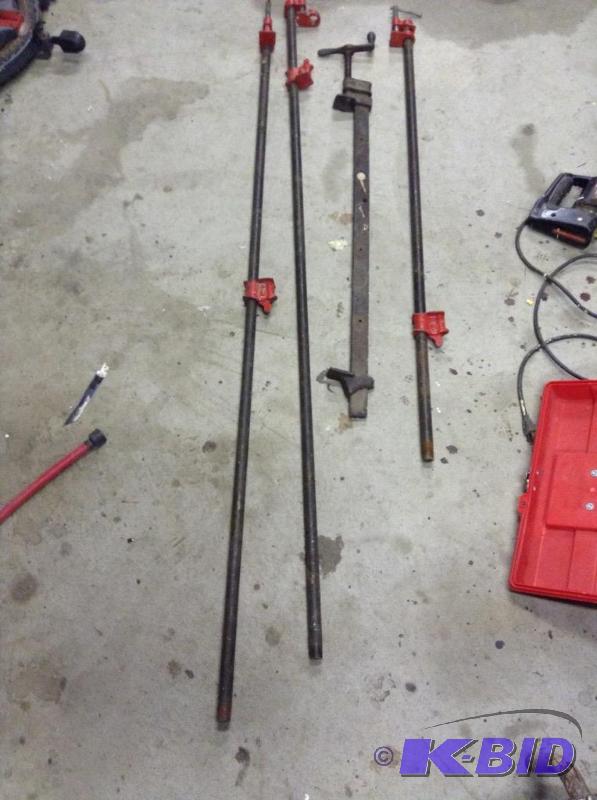 lot 73 image: Bar Clamps