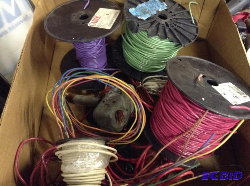 lot 84 image: Spools of Machine Tool Wire