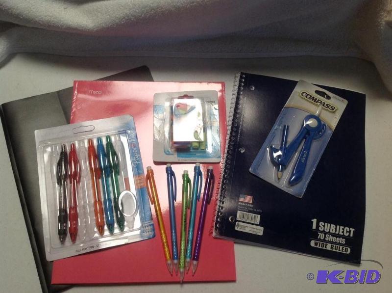 11 Item Back To School Lot