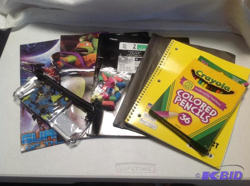 8 Item Back To School Lot