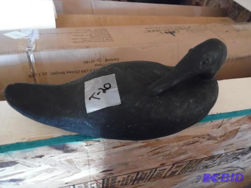 wooden duck