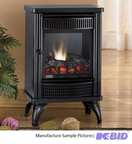 Electric Fireplace Stove - Black  - 22.25&qu...