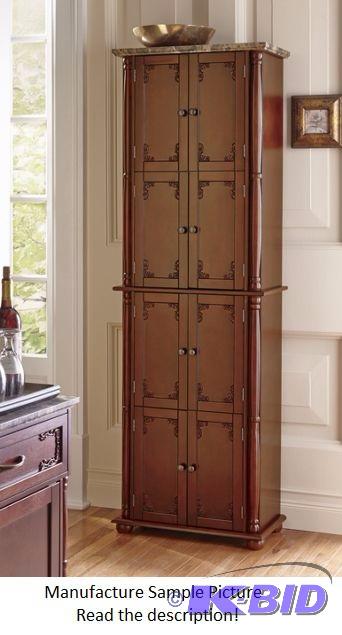 Canova 8 Door Cabinet -&nbspFaux marble acce...